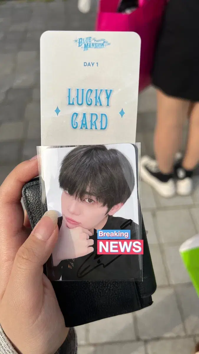 제베원 팬콘 콘서트 제로즈존 블루맨션 첫콘 싸인포카 김태래