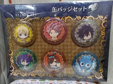 페어리 테일 극장판 DRAGON CRY 캔뱃지 세트