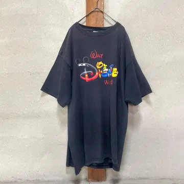 90's/디즈니 빈티지 티셔츠 made in USA/2XL