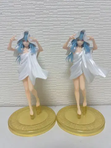 화이트와 파랑 피규어 2개 세트 리무루 템페스트