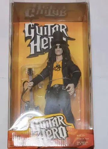 GUNS N' ROSES SLASH 피규어 GUITAR HERO 레어