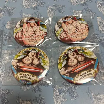 원피스 흰 수염 캔뱃지 화이트데이