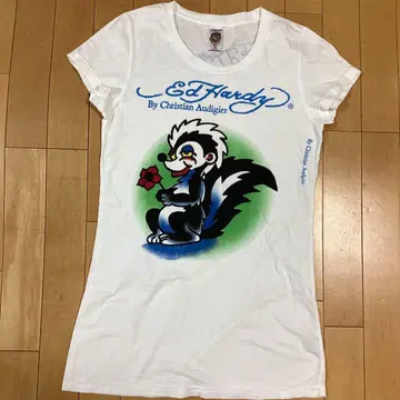Ed Hardy 에드하디 베이직 스컹크 반팔 티셔츠 M