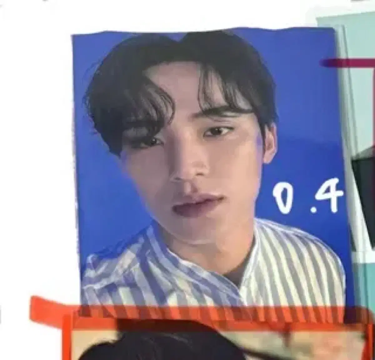 세븐틴 민규 포토카드