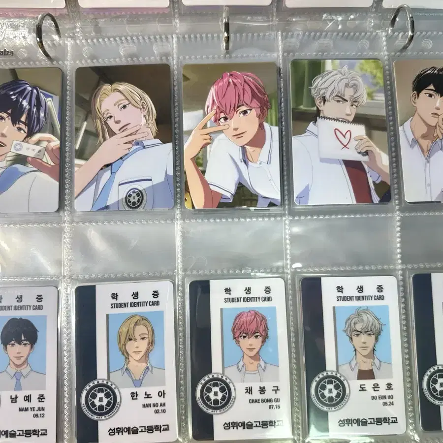 [５点]　PLAVE 学生証　ID カード　6th summer 5人　コンプ plave bamby Photo Card Student ID 6th Summer Female Summer