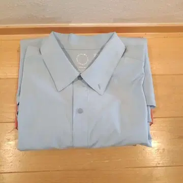 야마토미치 Bamboo Shirt Light Blue 사이즈 M