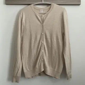 지치피 앙상블 가디건 베이지