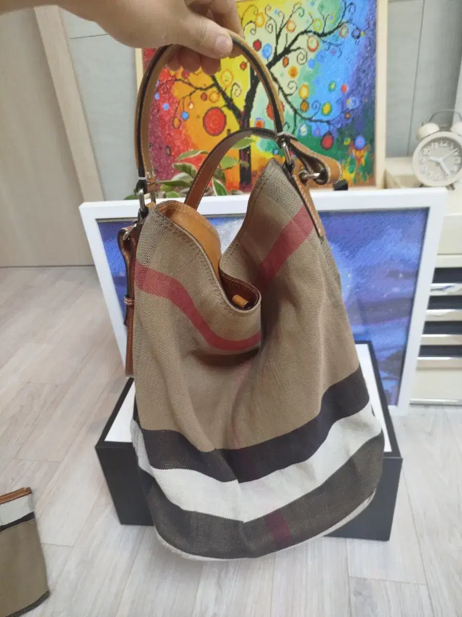 [정품]버버리 호보백 명품백 여자가방