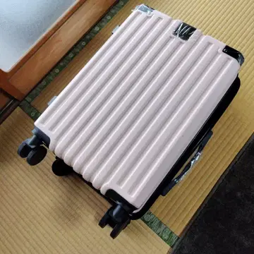 핑크 캐리어 4륜 캐스터
