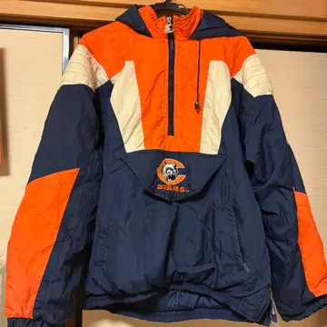 Starter NFL Bears 패딩 아노락 자켓 하프 지퍼 L