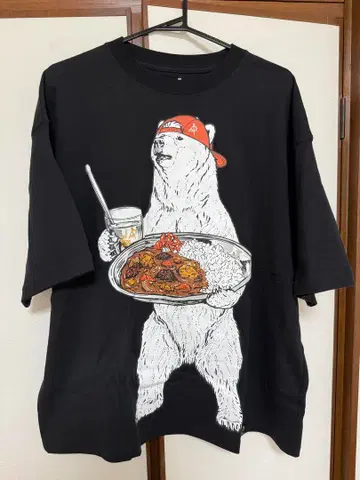 고스로우 캐러밴! 곰 카레 라이스 티셔츠