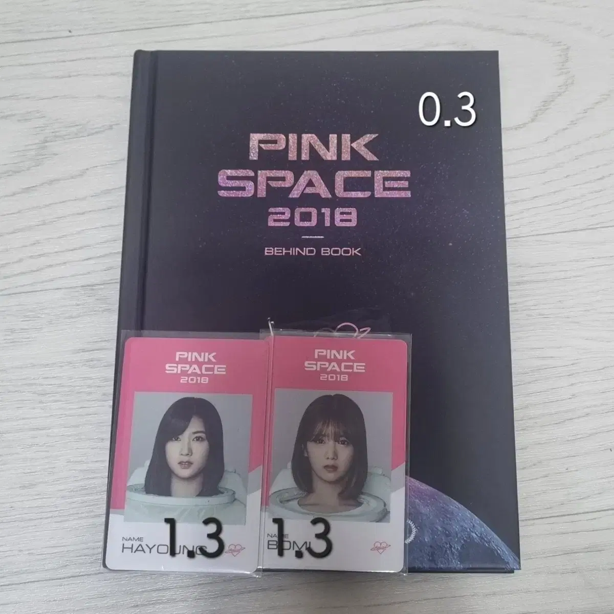 에이핑크 2018 콘서트 Pink space 포토북 및 포카