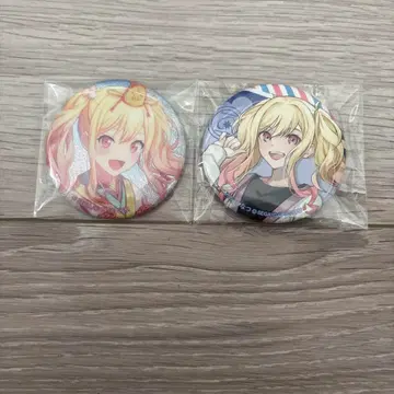 프로세카 텐마 사키 히나 마츠리 글리터 캔뱃지 6c 추수 감사절 2개