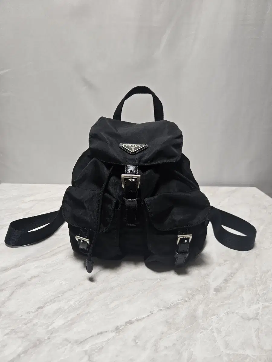 Prada backpack rina nylon bag travel women's unisex mini small bag