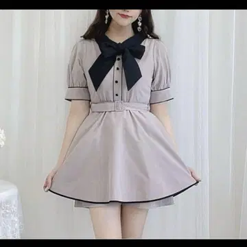 evelyn 에블린 파이핑 리본 올인원