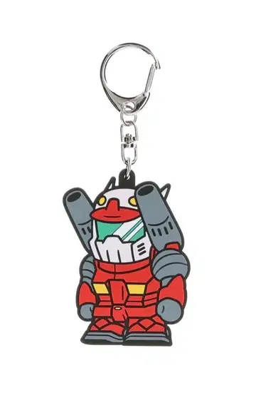 STRICT-G '기동전사 건담' 러버 키링 건캐논