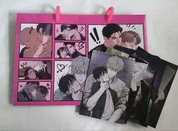 Beltoon 벨툰 J 정원 엽서 8장 세트 쇼핑백