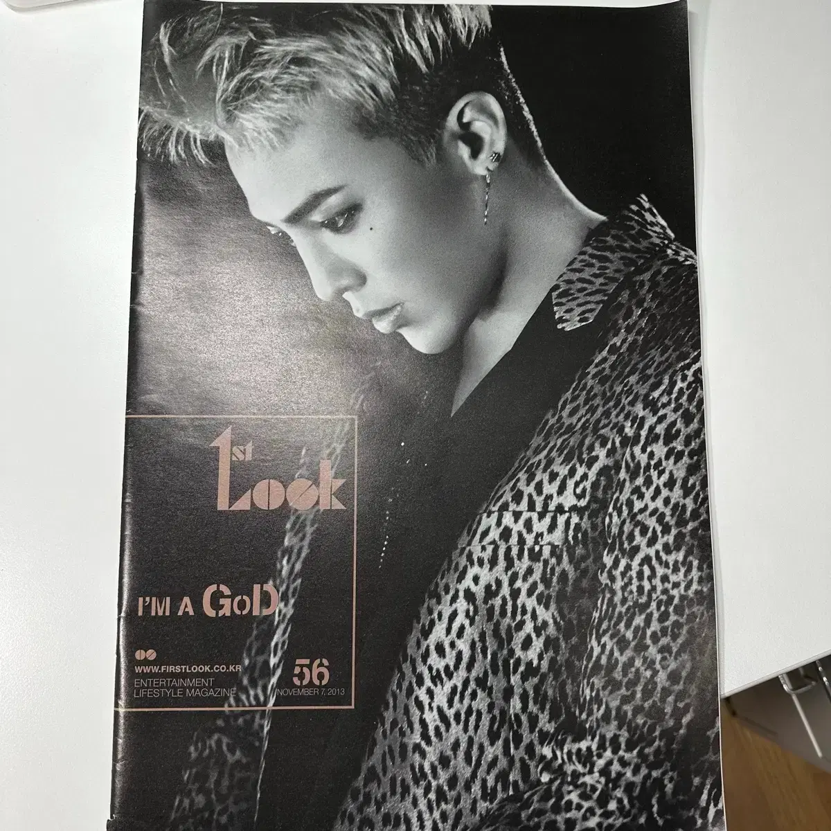 G-DRAGON | 지드래곤 Big Bang G-Dragon G-D First Look Magazine  #지드래곤,#지디,#빅뱅지디,#지디퍼스트룩,#퍼스트룩 on Bunjang Global Site., image size:1200x1200