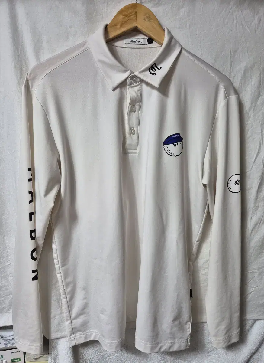 말본 Malbon Golf 기능 스판 긴팔  L