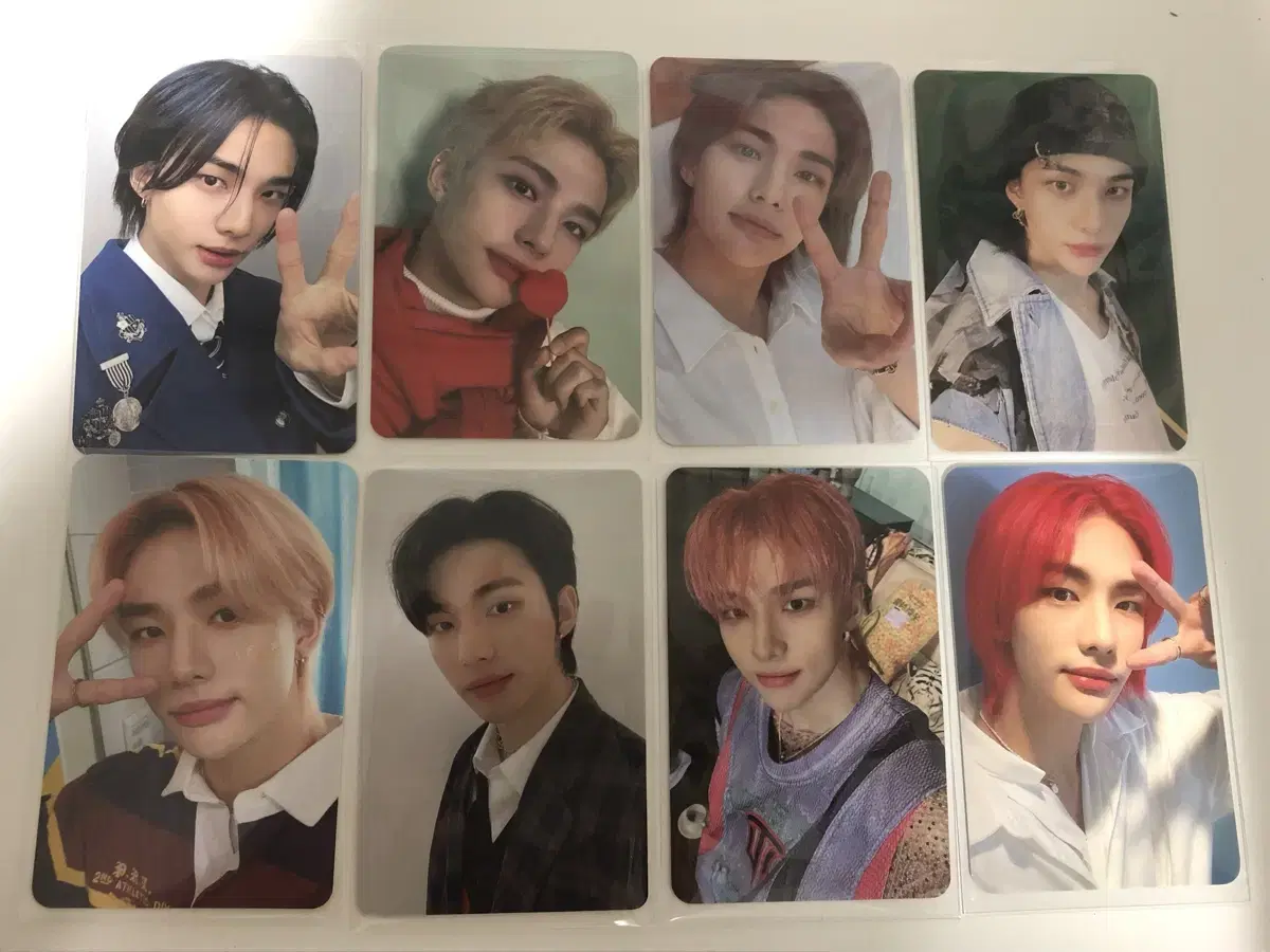 스키즈 현진 포카 ㅅㅊㅇ 한방찬아이엔승민리노창빈필릭스