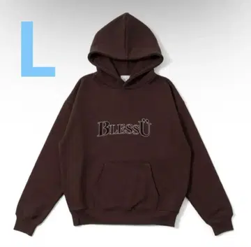 BLESSU 후드티 브라운