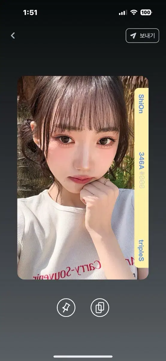 트리플에스 시온 발대식 오브젝트 E346