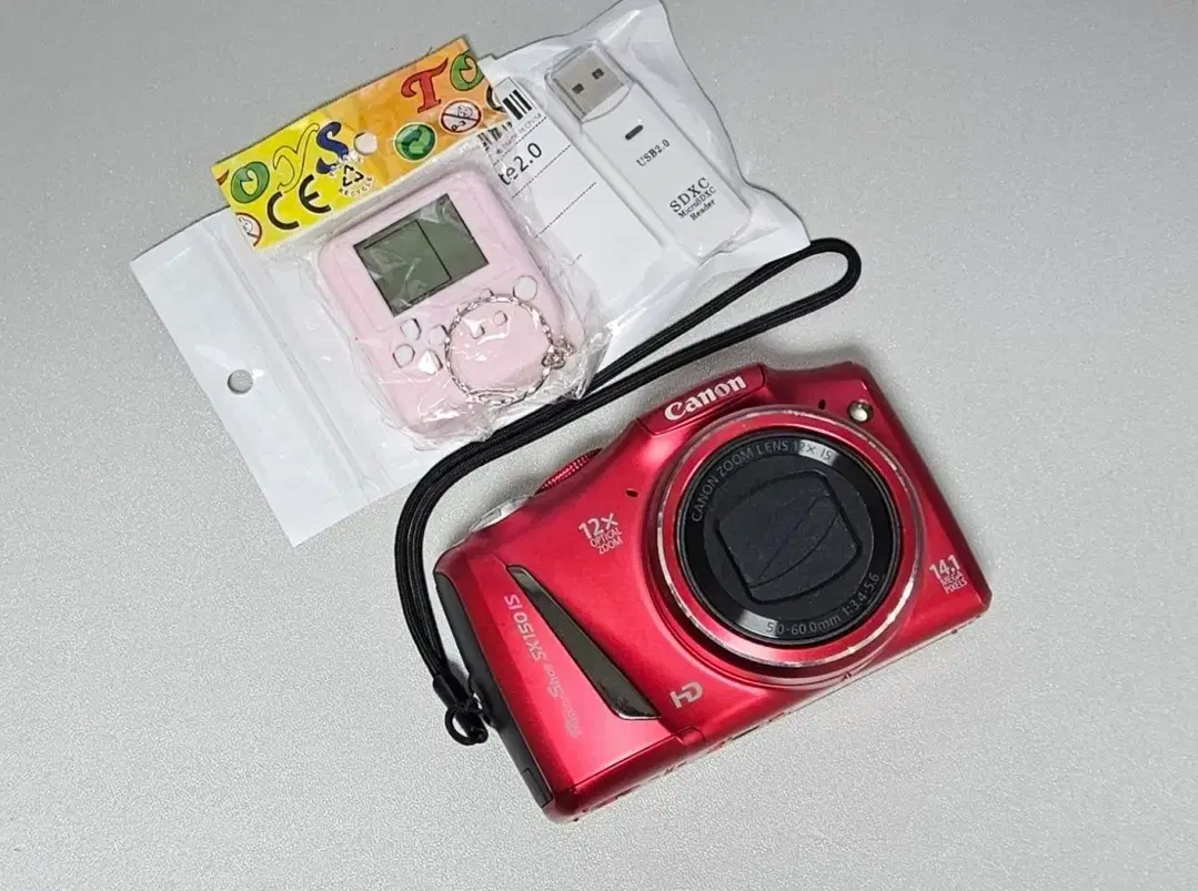 캐논 파워샷 sx150is 레드 A급 y2k 디카