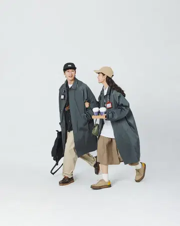 nothommeblue 오버 사이즈 발마칸 스텐카라 코트