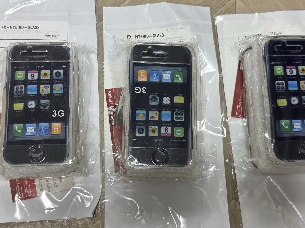 3세트) 아이폰 3gs 투명케이스, 액정필름 일괄