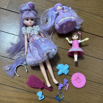 리카짱 인형 세트 (보라색)