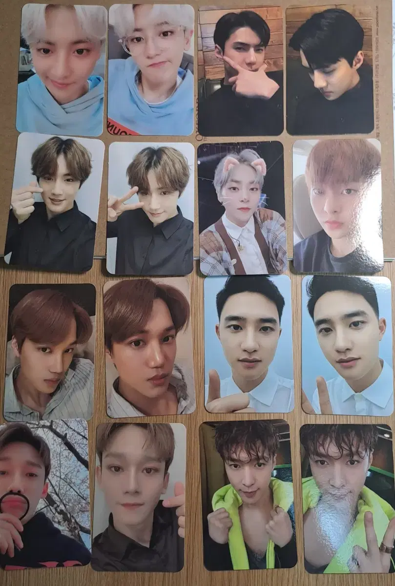 EXO 엑소 팬클럽 웰컴 키트 포토카드