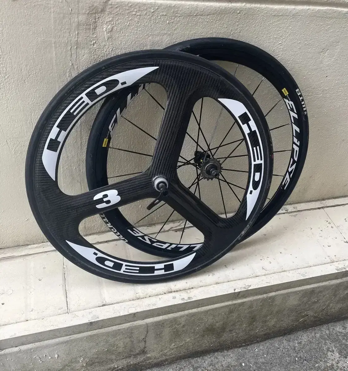 Head Carbon Sambali, Mavic Ellipse Fixie Wheel Set
