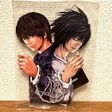 DEATH NOTE 데스노트 럭키 캔뱃지 L 아크릴 스탠드