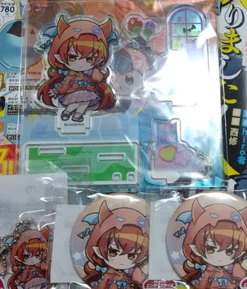 이리마 군 마루쿠지 데비카와 후드티 아메리 아크릴 스탠드 캔뱃지 아쿠차