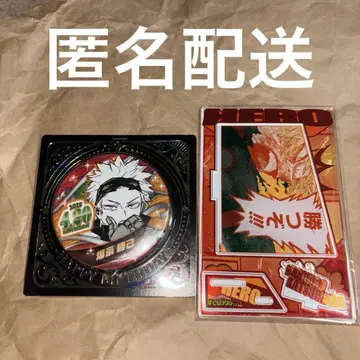히로아카 바쿠고 카츠키 생일 캔뱃지 명장면 디오라마 피규어 점프