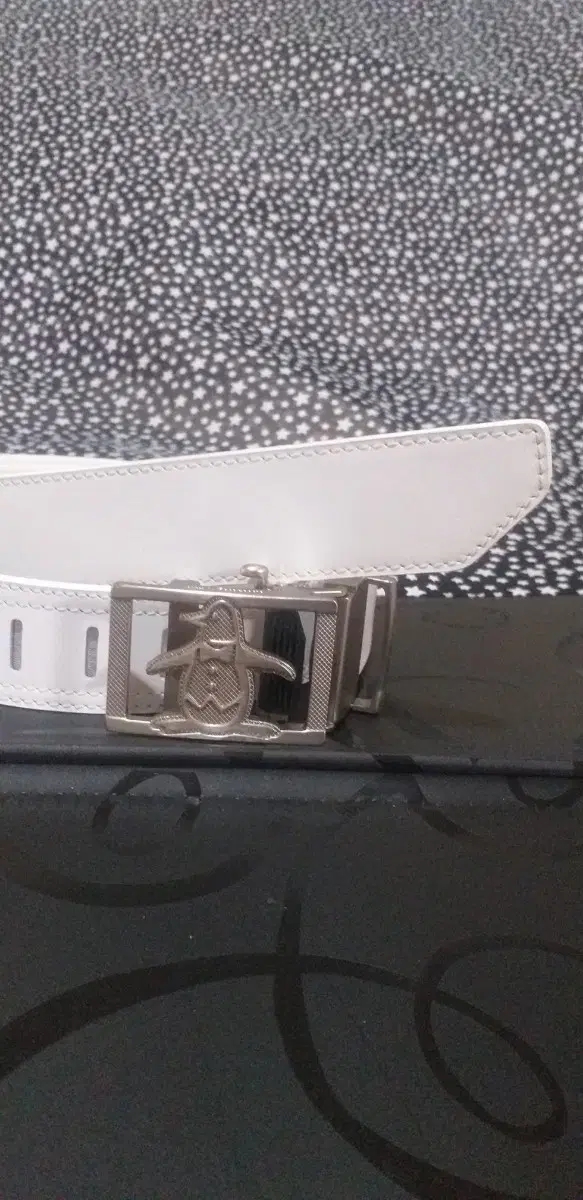 Munsingwear Golf Automatic Leather Belt (New) Genuine Shared List Price178000KRW