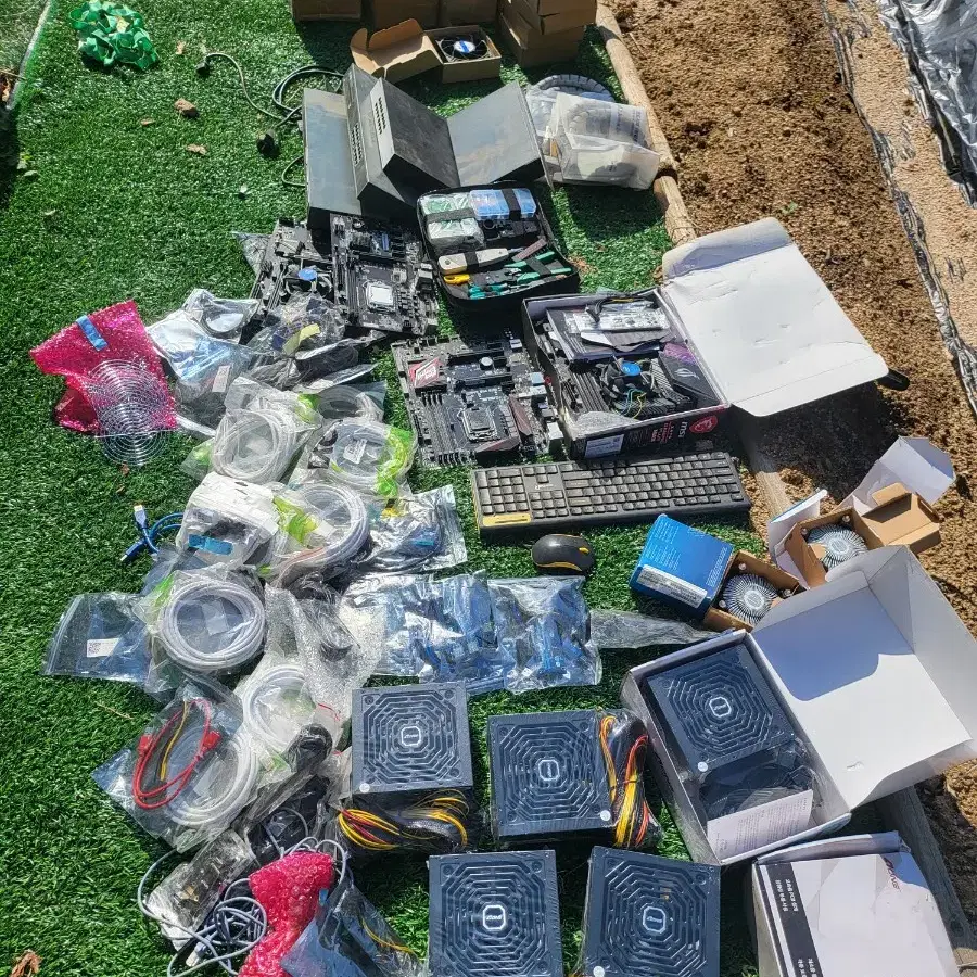 컴퓨터부품 비트코인 페업정리품입니다