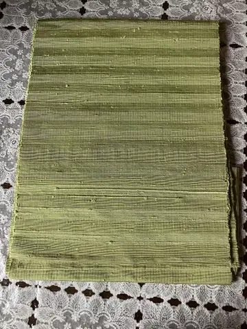 와카쿠사색의 명주 나고야 오비