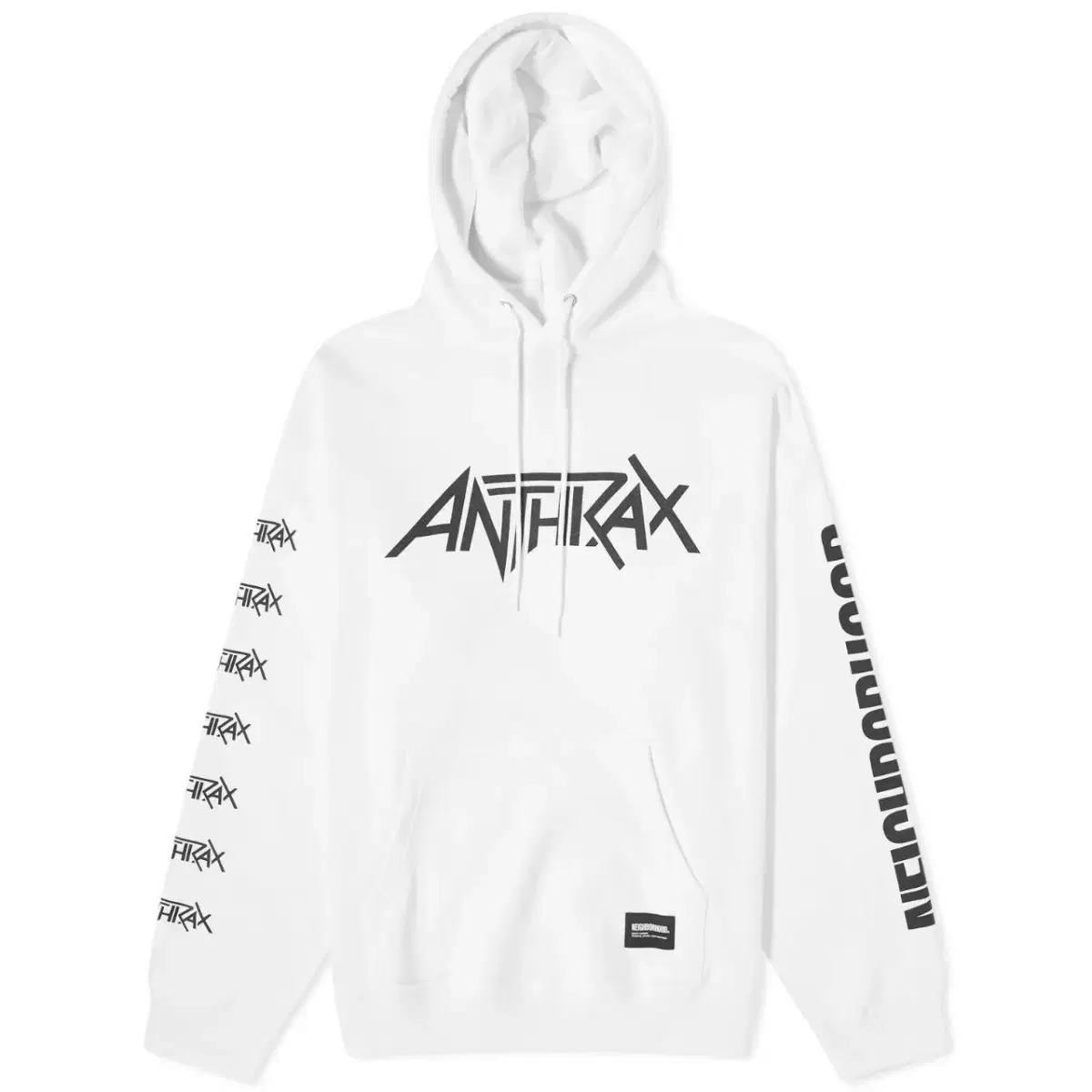 네이버후드 Neighborhood Anthrax 콜라보 후드 XL