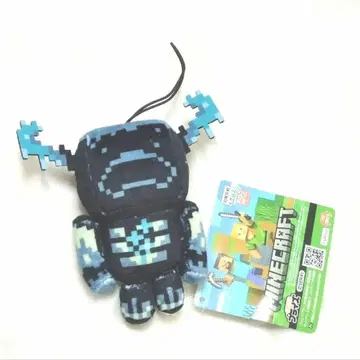 마인 크라프트 워든 봉제 인형 마스코트 Minecraft