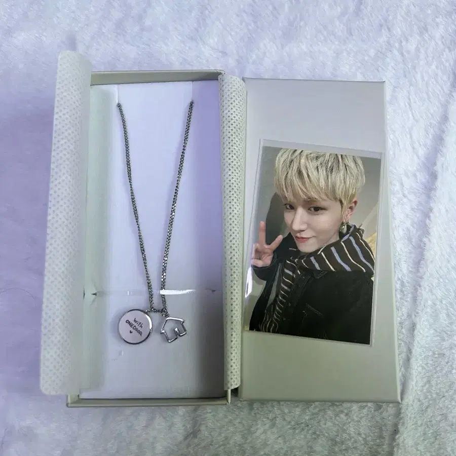 boynextdoor アニバーサリーネックレス　riwoo BOYNEXTDOOR 2nd Anniversary 2025 DOORJANCHI Necklace Official K