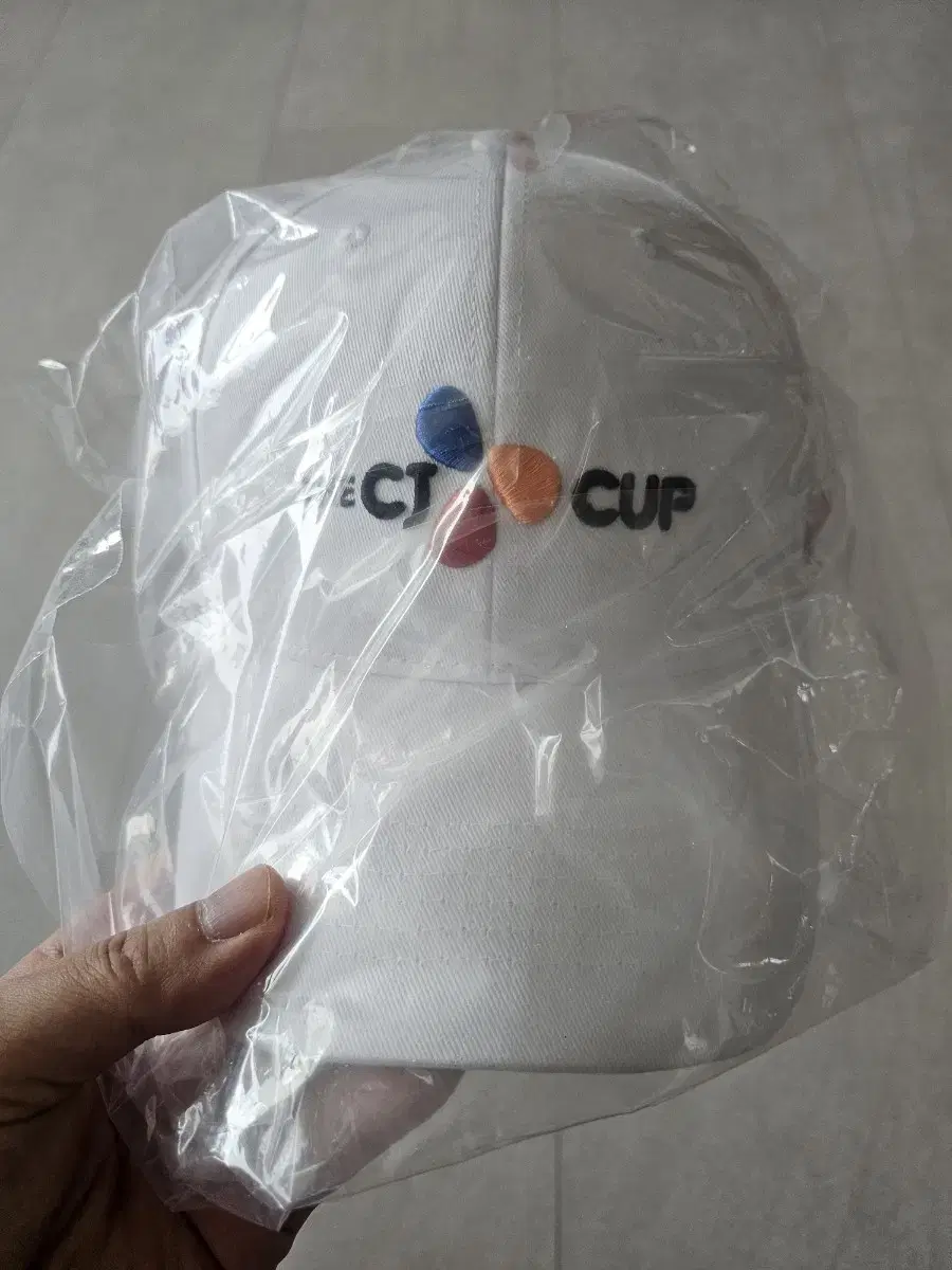 (미사용/새제품)더CJ컵 기념 골프모자
