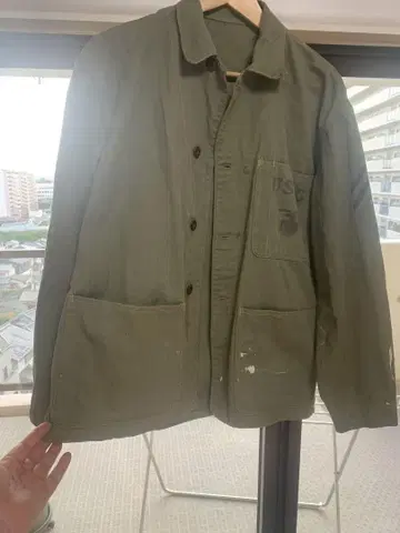 40s U.S.M.C P-41 HBT 재킷 빈티지 USMC