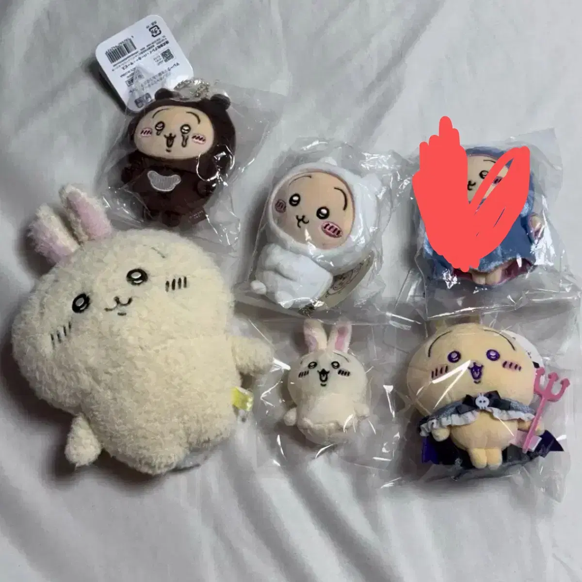 치이카와 먼작귀 생일 농담곰 말레이곰 후와후와 악마 우사기 마스코트