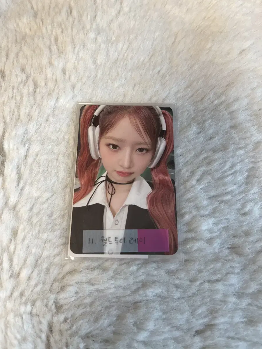 아이브 월드 투어 레이 포카