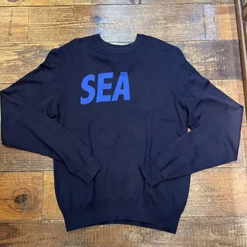 WIND AND SEA 실크 블렌드 니트