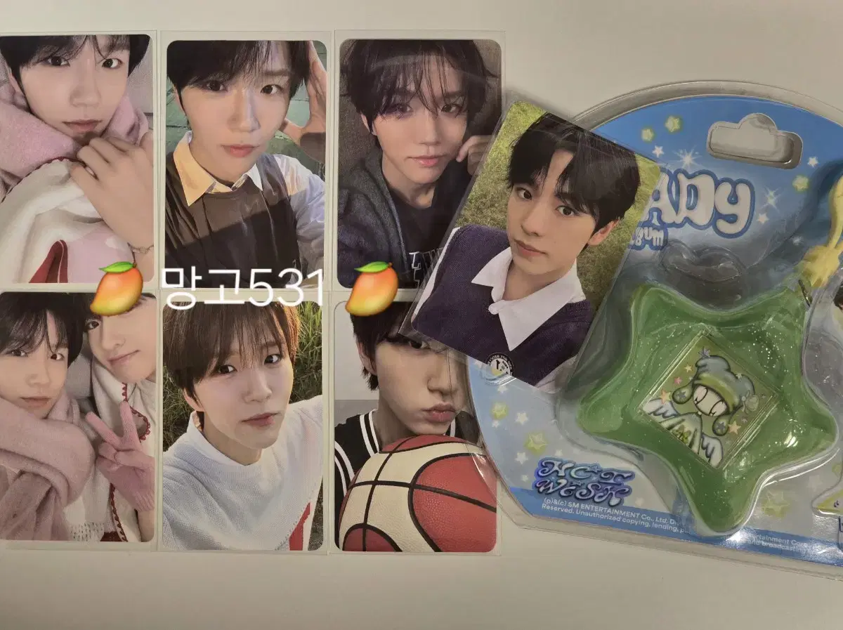 set) 엔시티 위시 스테디 키링 앨범 포카 세트 양도 유우시 재희