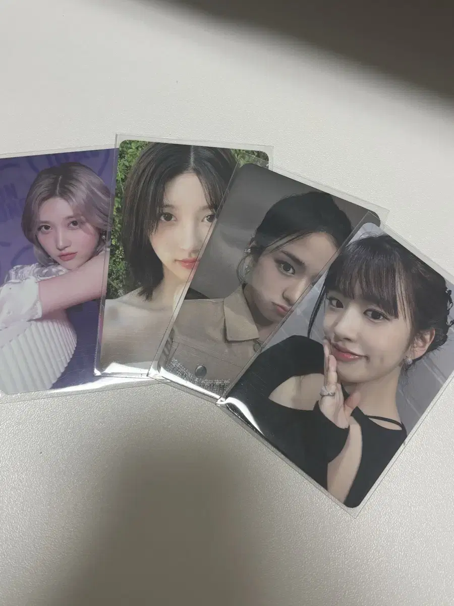 아이브 포카 반택포 일괄 3.5 로 팝니다