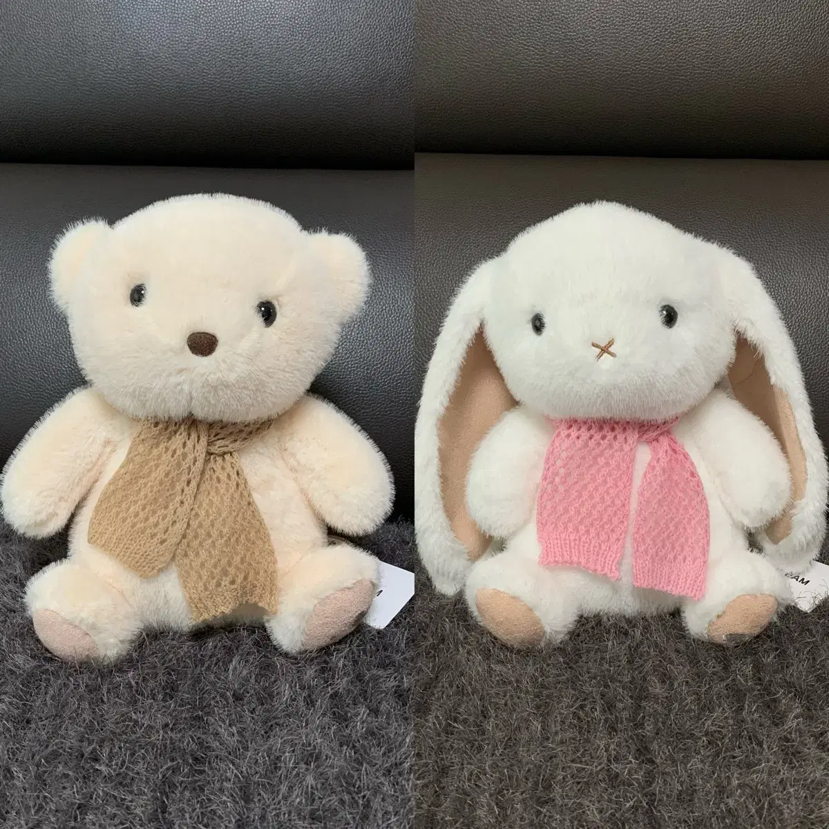 16900원>>9900주말특가2종세트 곰,토끼 인형 애착인형