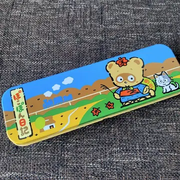산리오 쇼와 레트로 포코폰 일기 필통 펜 케이스